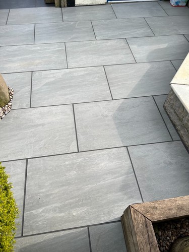 Porcelain paving samples - porcelain,