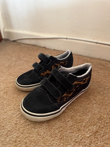 Childrens vans shoes black - childrens,