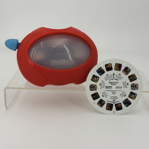 1998 mattel red view master - master, 3d