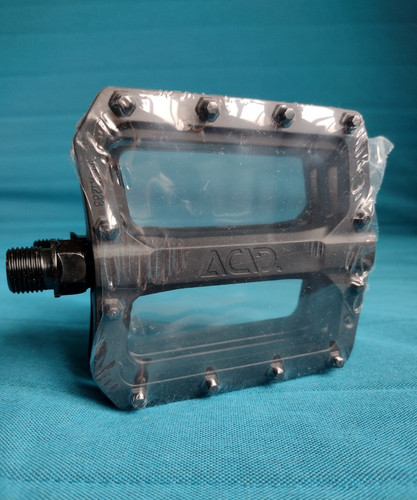 Cube acid pedals flat - pedals, black