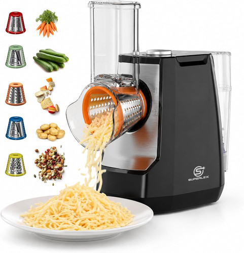 Electric cheese grater 1 - electric, 5-in-1