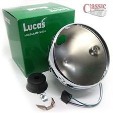 Lucas inch chrome - 7, headlamp