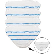 4 x Steam Mop Cover Pads for PIFCO Steam Cleaner Mop 12in1 12-in-1 12 in 1 PSO12