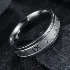 6mm Black Silver Gold