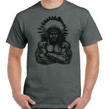 GYM T-SHIRT Bodybuilding Weight Training Top Indian Chief Training MMA UFC Tee