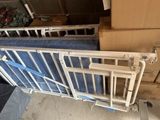 FIXED HEIGHT. FOLD FLAT EMERGENCY BED or FIELD HOSPITAL. MATTRESS. IV Drip Stand