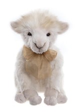 Charlie Bears Trample White, Cream Alpaca Teddy 38cm