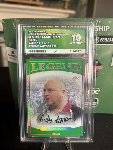 Panini darts pdc legend andy - panini,