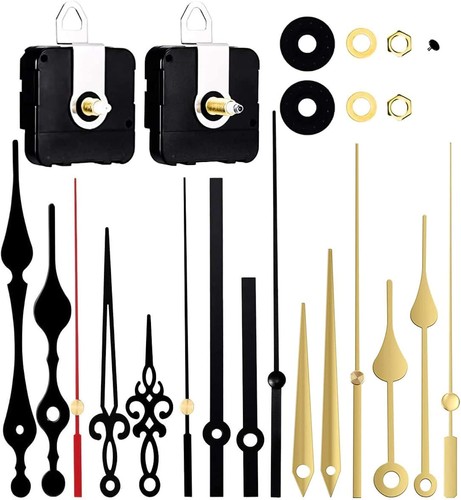 Gold black clock - black, kit