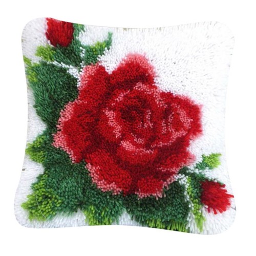 Rose flower latch hook kits - latch,