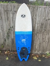 6ft 2 Soft Top Surfboard Good For Beginners