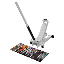Sealey 2000CW Low Entry Custom Design Trolley Jack Rocket Lift 2 Tonne - White