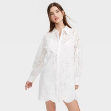 Women's Long Sleeve Eyelet