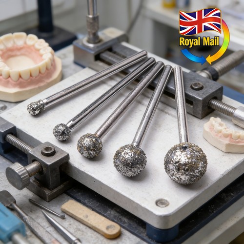 5pcs 12mm diamond - ball, bur