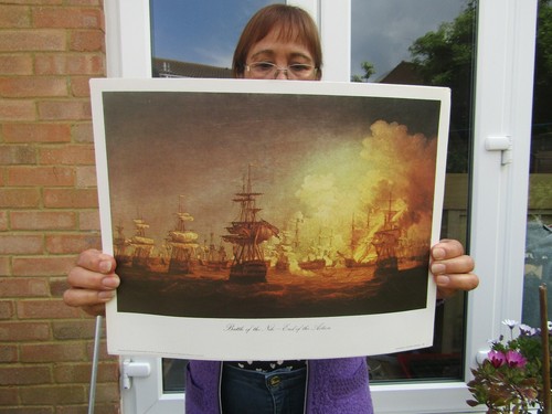 Nelson sea battle prints - 2, x