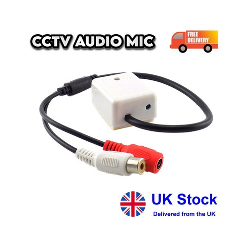 Cctv audio microphone rca mic - cctv,