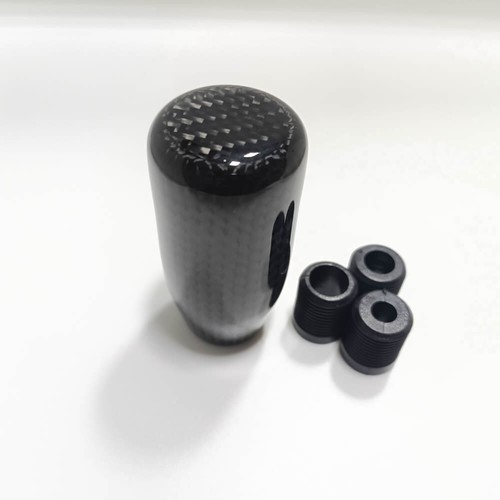 Black carbon fiber - black, bottle
