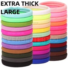 EXTRA THICK STRONG women girls School Large Endless Hair Bands Bobbles 5.5CM UK
