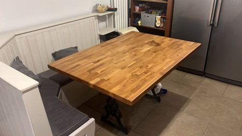 Dining table rustic worktop - table,,