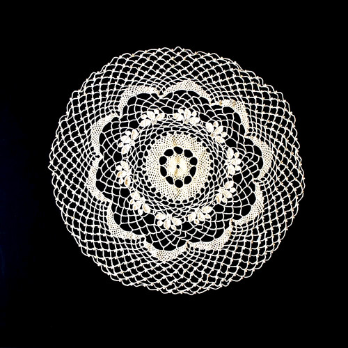 Vintage large crochet - crochet, doily