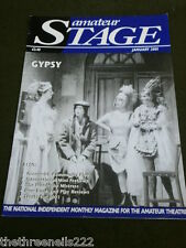 AMATEUR STAGE - THE WARDROBE MISTRESS - JAN 2001