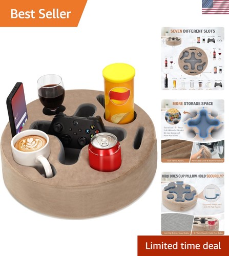 Couch cup holder pillow sofa - holder, |
