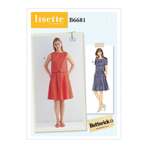 Butterick 6681 sewing pattern - 6681,