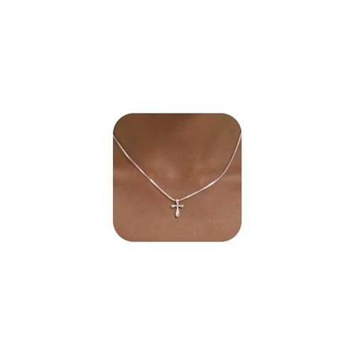 Elegant dainty cross necklace - elegant,