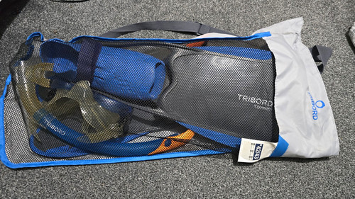Tribord mask snorkel - mask, set