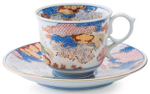 Arita ware coffee cup saucer - ware,