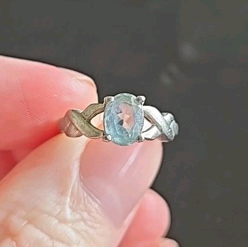 Vtg aquamarine cocktail - su,