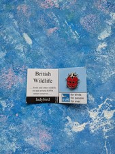 RSPB Ladybird Enamel Pin Badge