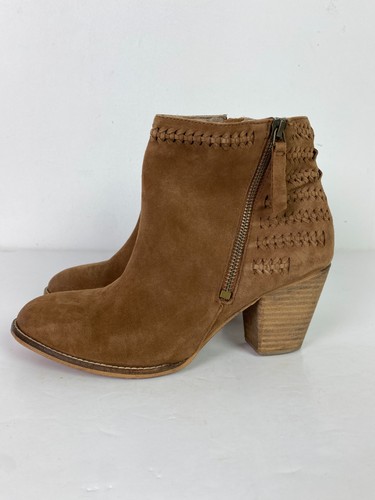Fatface tan suede woven - tan,