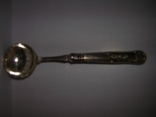 silver sifter spoon