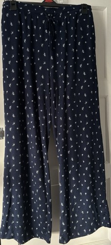 Blue floral pyjama lounge - blue,