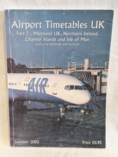 Vintage Airport Timetables UK