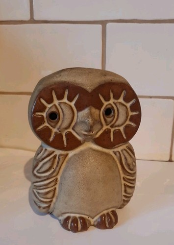 Vintage owl shelf pottery - vintage,
