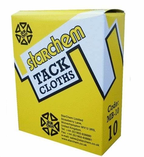 Starchem tack cloths - 10, pack