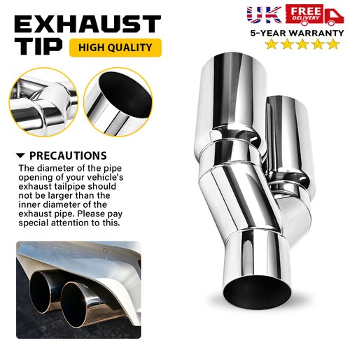 Twin straight cut - straight, exhaust