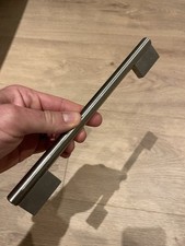 Wickes Kitchen Cupboard Door Handle Brushed Nickel 24cm long Bar Handle