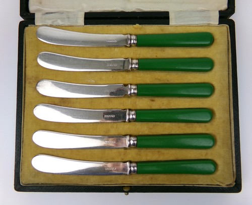 Silver plated butter - plated, /