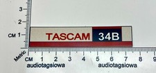 TASCAM 34B Tape Deck Badge