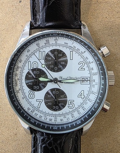 Marcel drucker chronograph - drucker,