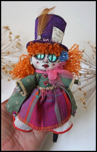 Ooak art doll creepy - ooak,