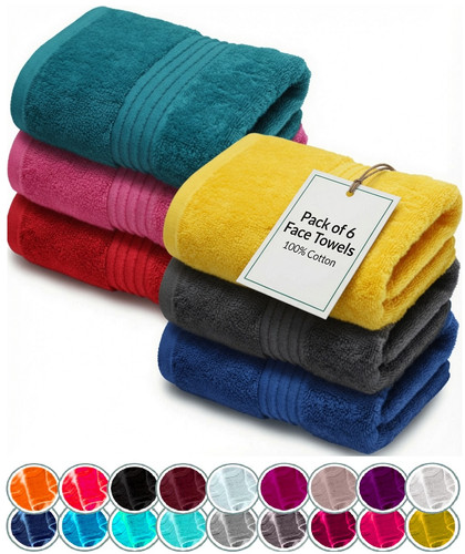 Face cloths 100 egyptian - 100%,