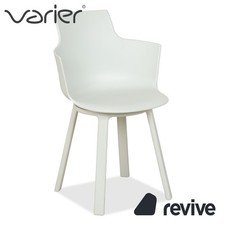 Varier Social Turn Winter White Swivel Chair Plastic White by Snøhetta