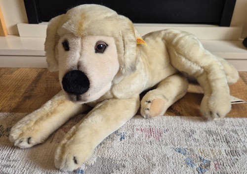 Steiff golden retriever - golden,