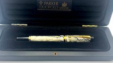 Parker Duofold International Fountain Pen Pearl And Black
