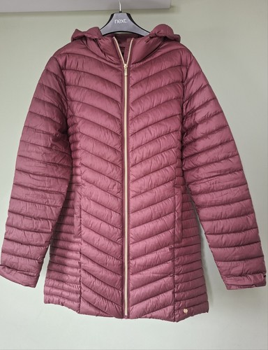 Next quilted zip - front, hooded