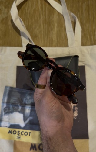 Moscot keppe tortoise - keppe, dark